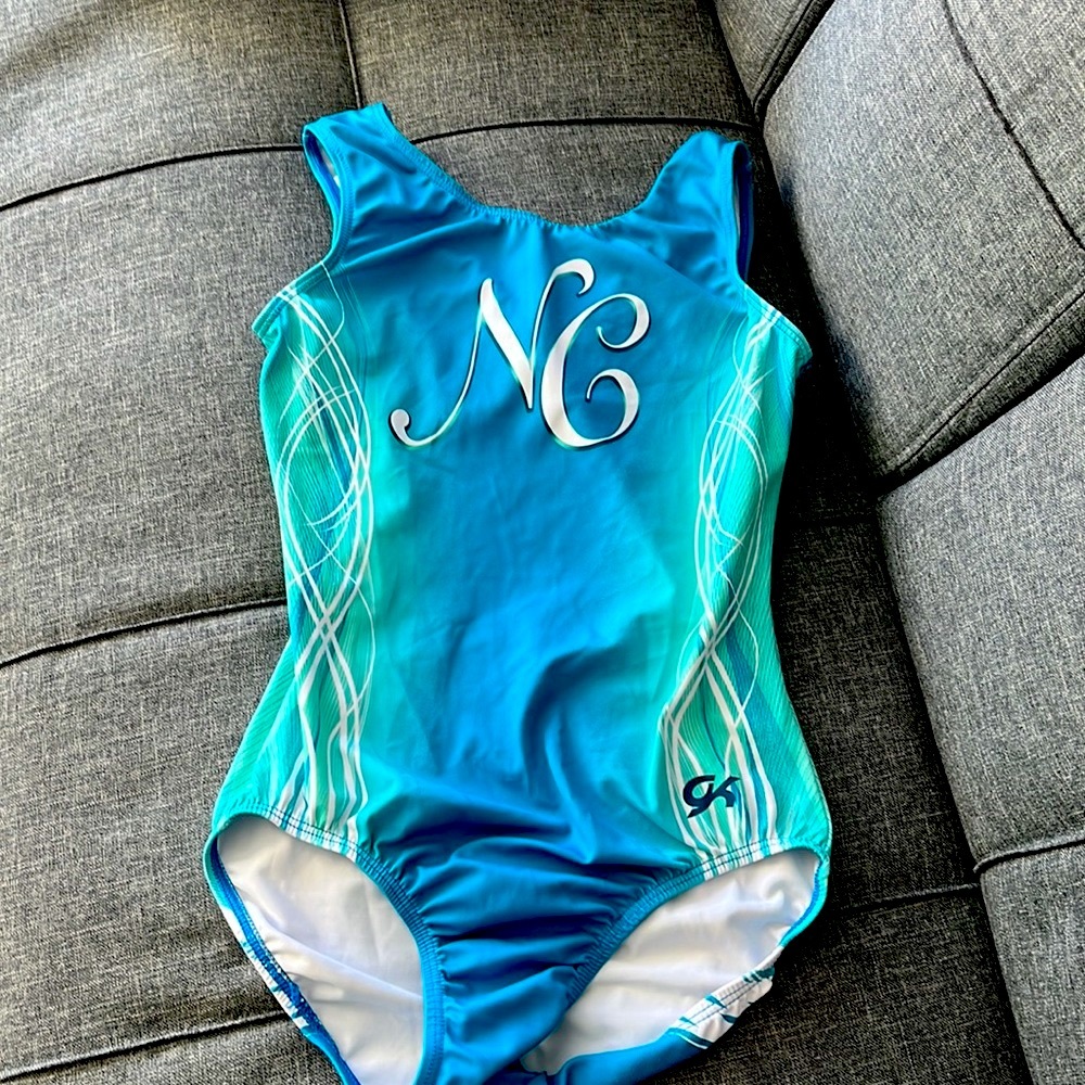 Elite gymnastics leotard
